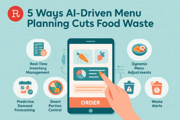 5 Ways AI-Driven Menu Planning Cuts Food Waste